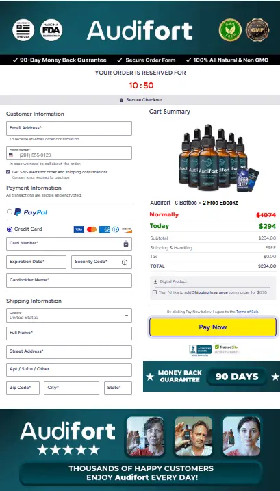 Audifort official website